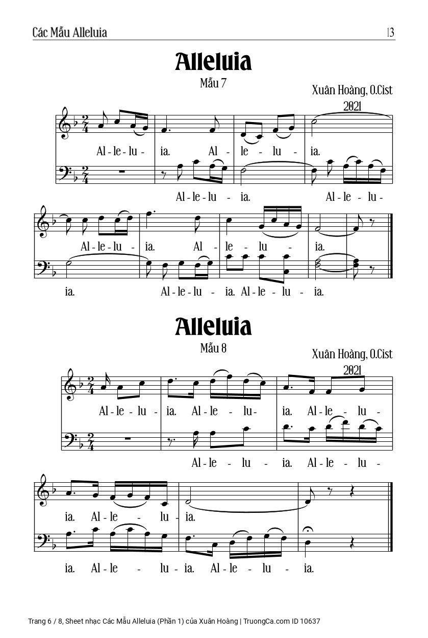 Ca khúc Nhạc sĩ Xuân Hoàng 🌾 Thông tin chuẩn nhận dùng trong phụng vụ Công Giáo Imprimatur Tgp, Trang 6