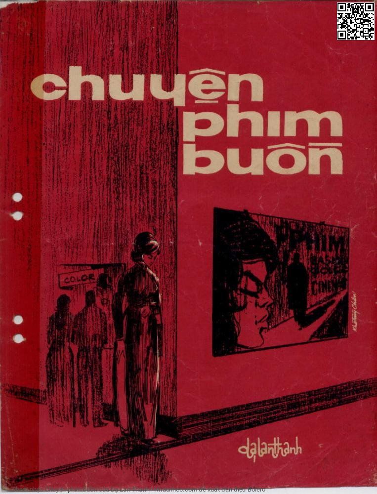 Trang 1 của Sheet nhạc PDF bài hát Chuyện phim buồn - Dạ Lan Thanh, 1. Mưa lác đác  rơi, tôi thấy bơ  vơ đi trong lạnh  lùng