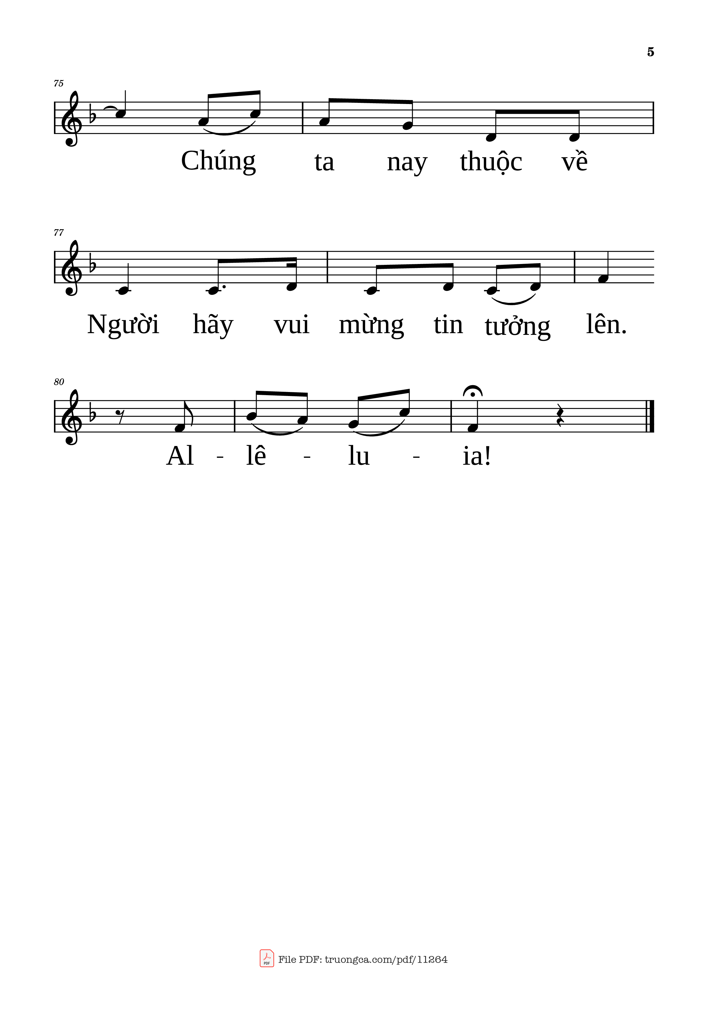 Trang 10 của Sheet nhạc PDF bài hát Chúa đã Sống Lại - Kim Long
