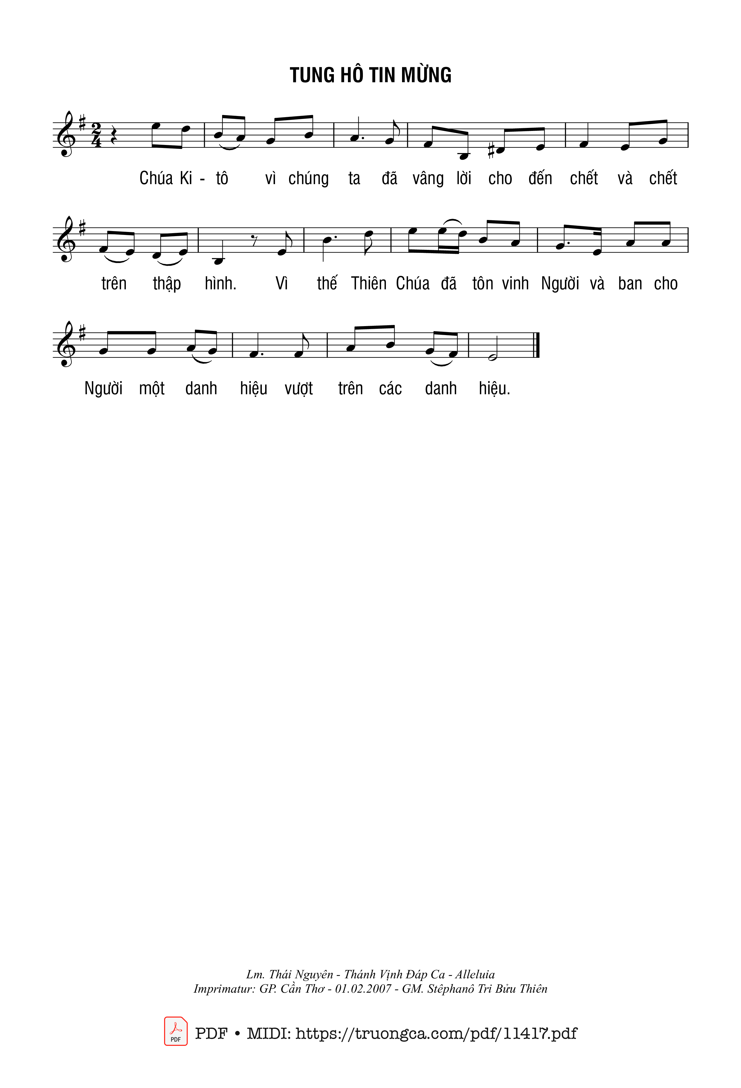 Thương đoái nhìn con lạy Chúa Trời đây con đến nương nhờ Ngài, Trang 2