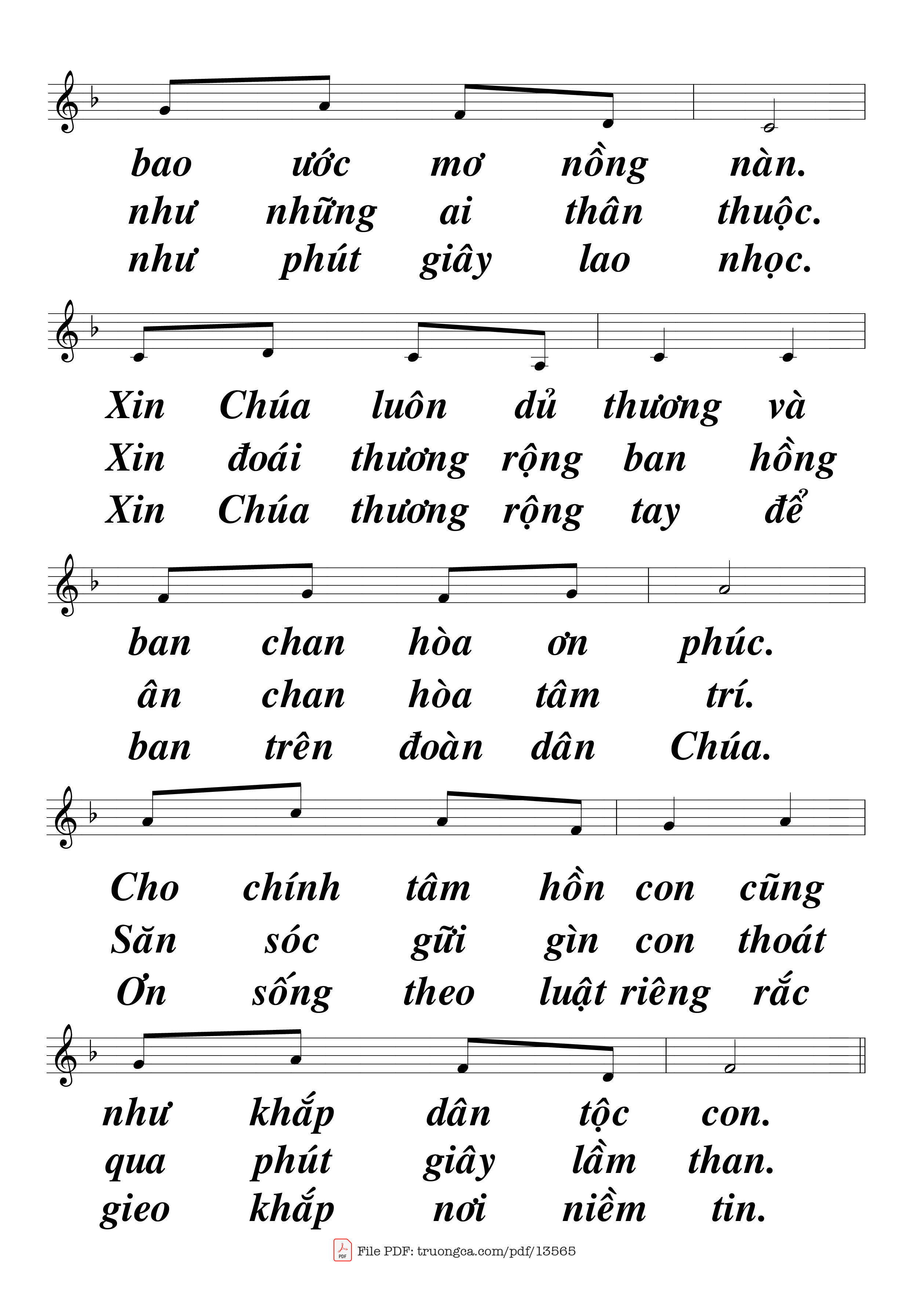 ÐK Dâng lên trước thiên tòa này bánh thơm với rượu ngon, Trang 4