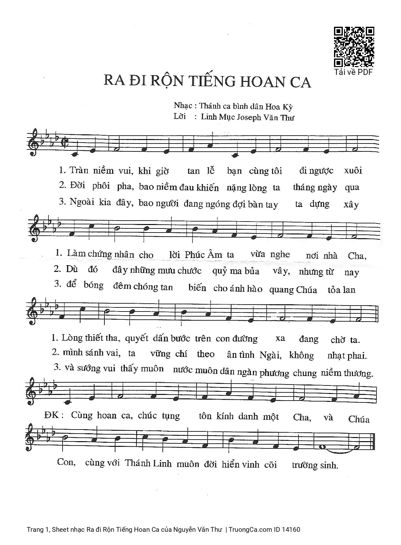 Ra đi Rộn Tiếng Hoan Ca