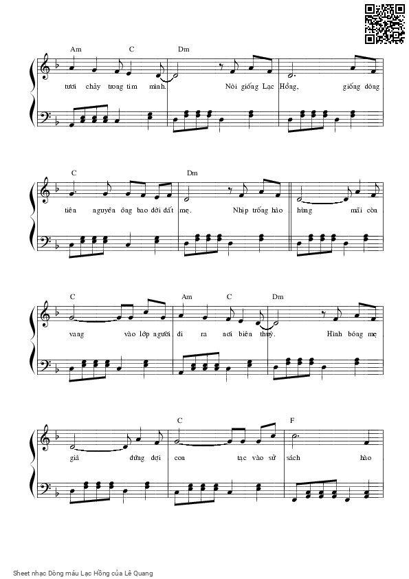 Xem sheet solo piano ở dưới, Trang 2