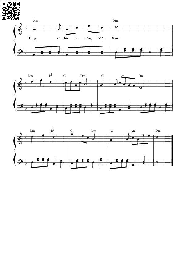 Trang 4 của Sheet nhạc PDF Piano bài hát Dòng máu Lạc Hồng - Lê Quang, Xem sheet solo piano ở dưới..  Dòng máu Lạc  Hồng, bốn nghìn  năm