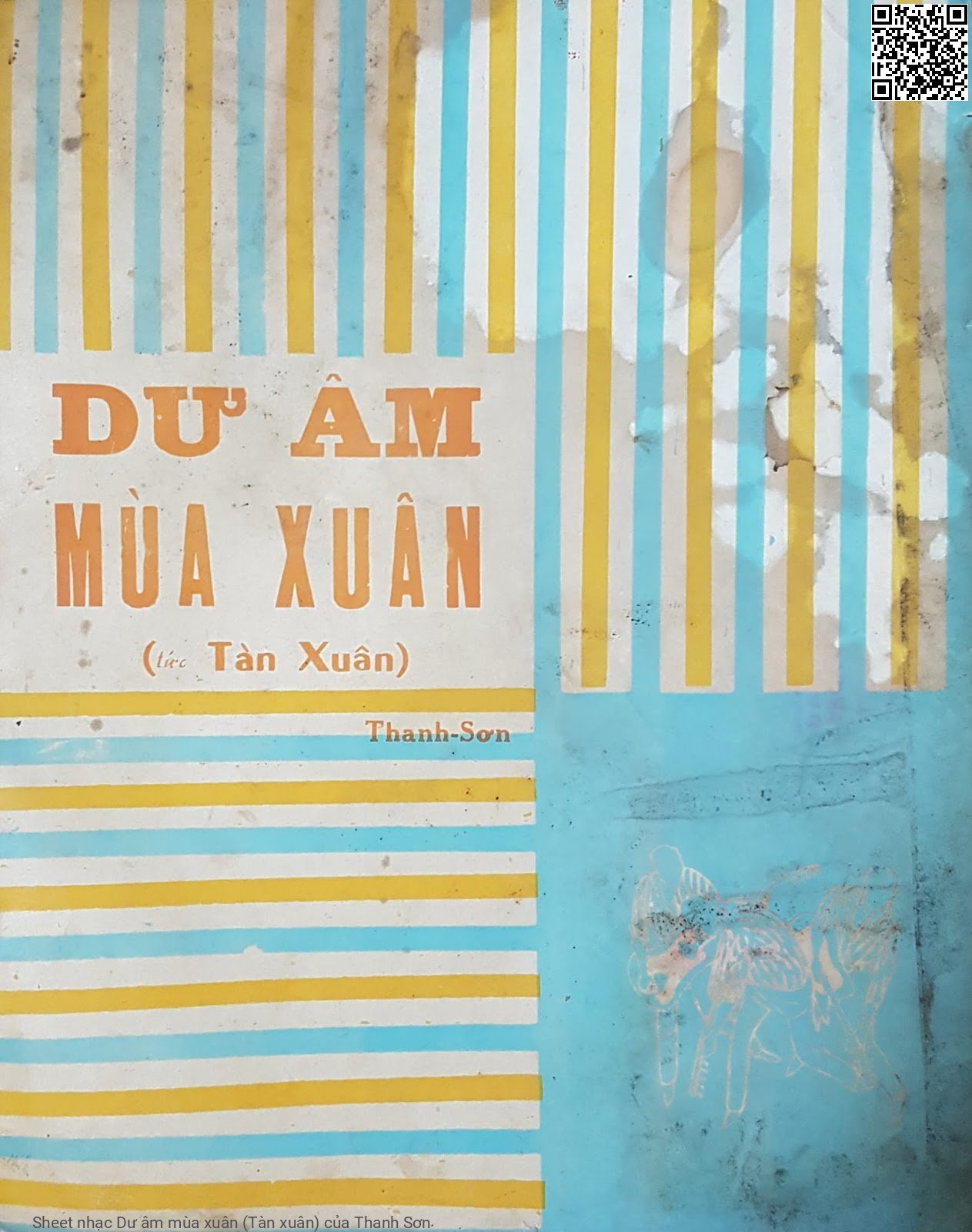 Sheet nhạc Dư âm mùa xuân (Tàn xuân)