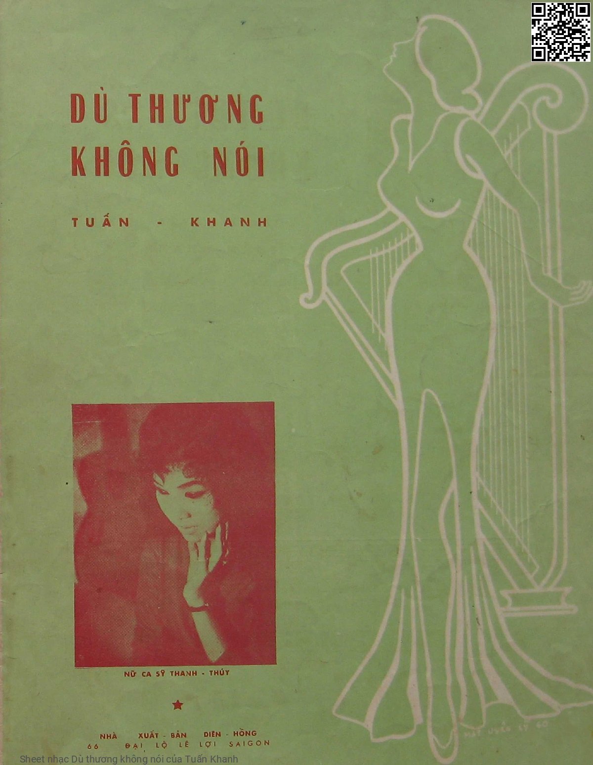 Trang 1 của Sheet nhạc PDF bài hát Dù thương không nói - Tuấn Khanh, 1. Có hay rằng  đêm nay nơi biên thùy  xa. Anh ngước nhìn  quê hương qua muôn cành  lá