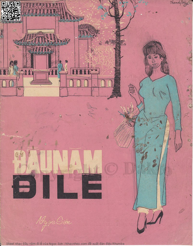 Trang 1 của Sheet nhạc PDF bài hát Đầu năm đi lễ - Ngọc Sơn, 1. Nửa  đêm thức giấc phút giây bùi  ngùi. Lặng  nghe tâm hồn xao  xuyến Chân bước theo hồi  chuông đêm  xuân em đi  lễ