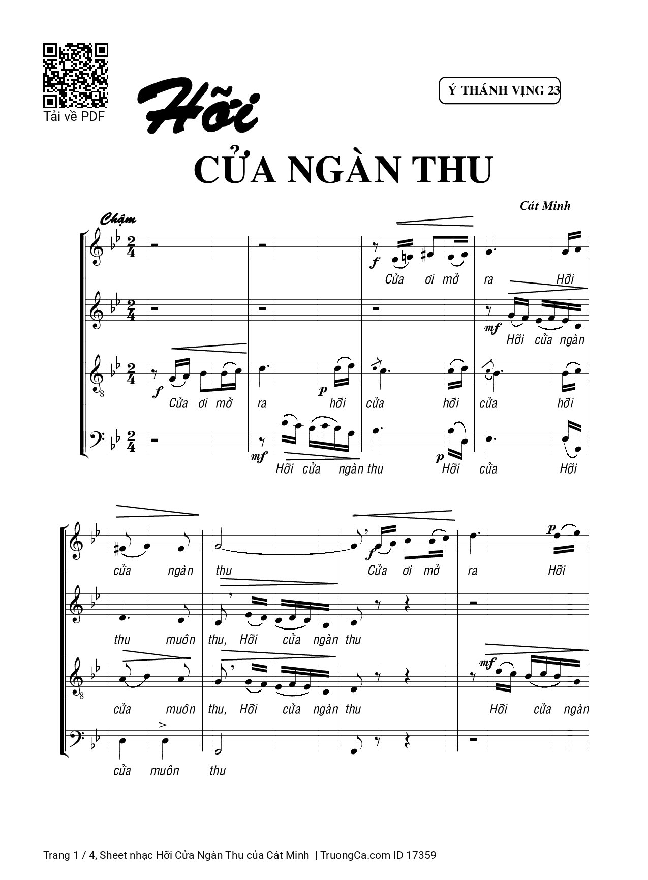 Hỡi Cửa Ngàn Thu