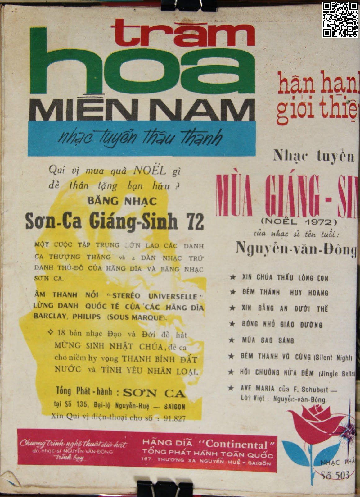 Trang 4 của Sheet nhạc PDF bài hát Đêm Thánh huy hoàng - Nguyễn Văn Đông, 1. Một trời sao  sáng ngời. Thiên Chúa sinh  ra đời Mang tình yêu  thương tới