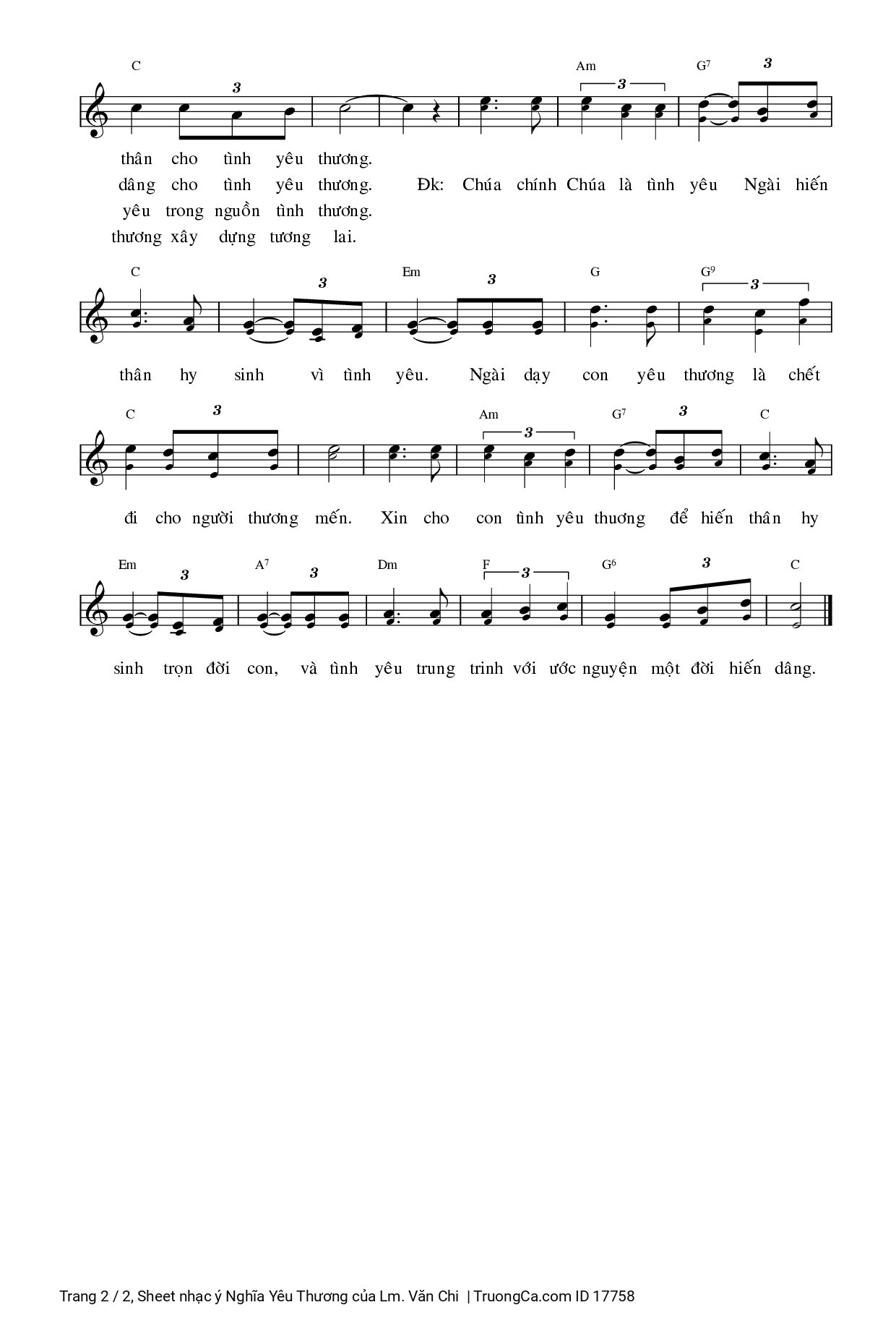 Yêu là chết đi cho người mình yêu Yêu là chấp nhận hy sinh không từ chối, Trang 2