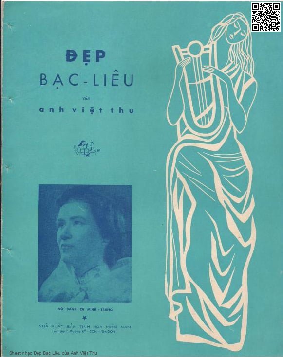 Trang 1 của Sheet nhạc PDF bài hát Đẹp Bạc Liêu - Anh Việt Thu