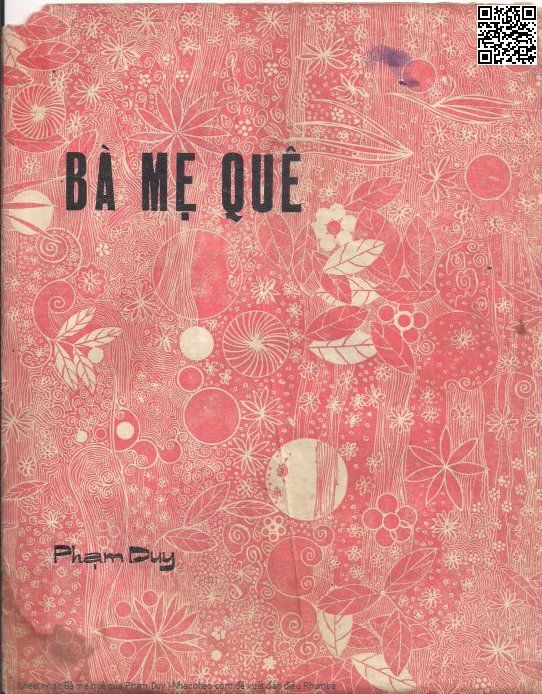 Bà mẹ quê - Phạm Duy