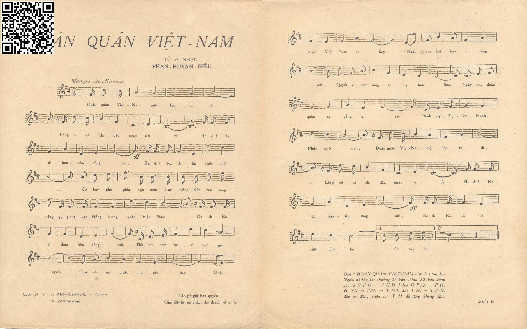 Trang 3 của Sheet nhạc PDF bài hát Đoàn giải phóng quân (Giải phóng quân) - Phan Huỳnh Điểu