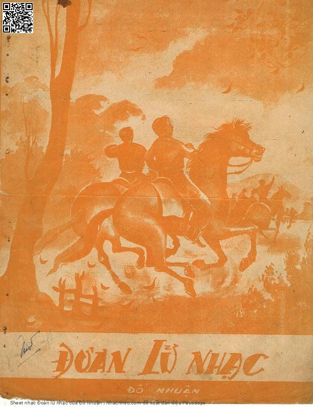 Trang 1 của Sheet nhạc PDF bài hát Đoàn lữ nhạc - Đỗ Nhuận, Ra  đi khắp nơi xa vời. Gió bốn  phương kìa gió bốn phương Ào  ào cuốn lá  rơi