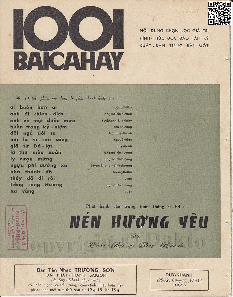 Trang 4 của Sheet nhạc PDF bài hát Đôi ngã đôi ta - Trần Thiện Thanh, 1. Một đêm trăng  sáng, thương về ngập  lòng đại dương mang  sóng. Mình anh riêng  bóng, xa xôi mịt  mùng, bồi hồi ước  mong