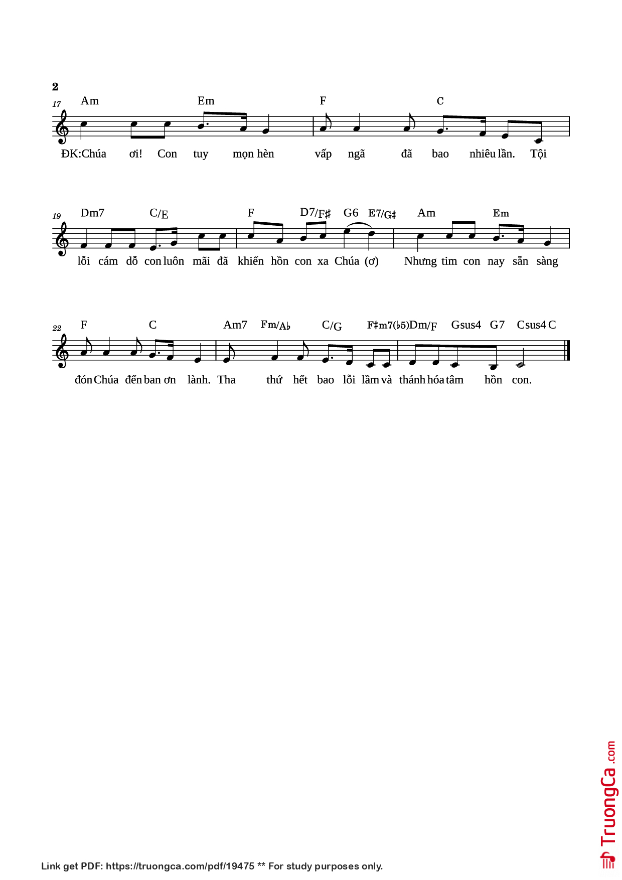 Chúa ơi hồn con xin phó thác trong tay chúa luôn, Trang 6