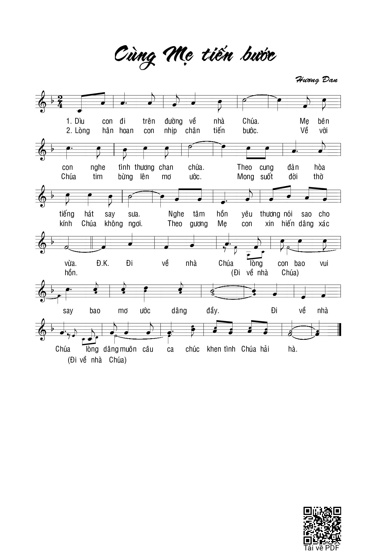 Cùng Mẹ Tiến Bước