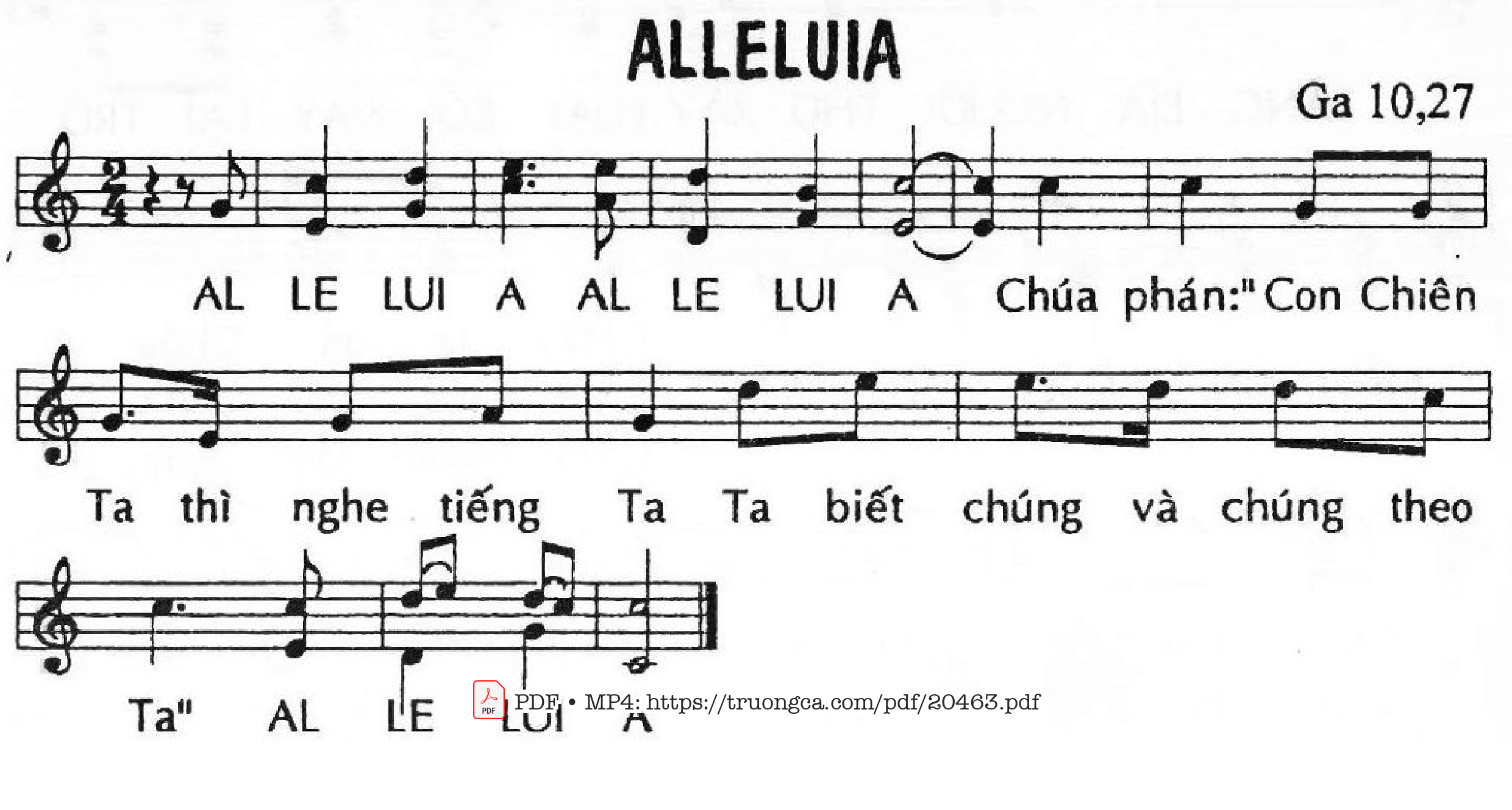 Lạy Chúa qua bao thế hệ Ngài vẫn là nơi chúng con ẩn nương, Trang 3