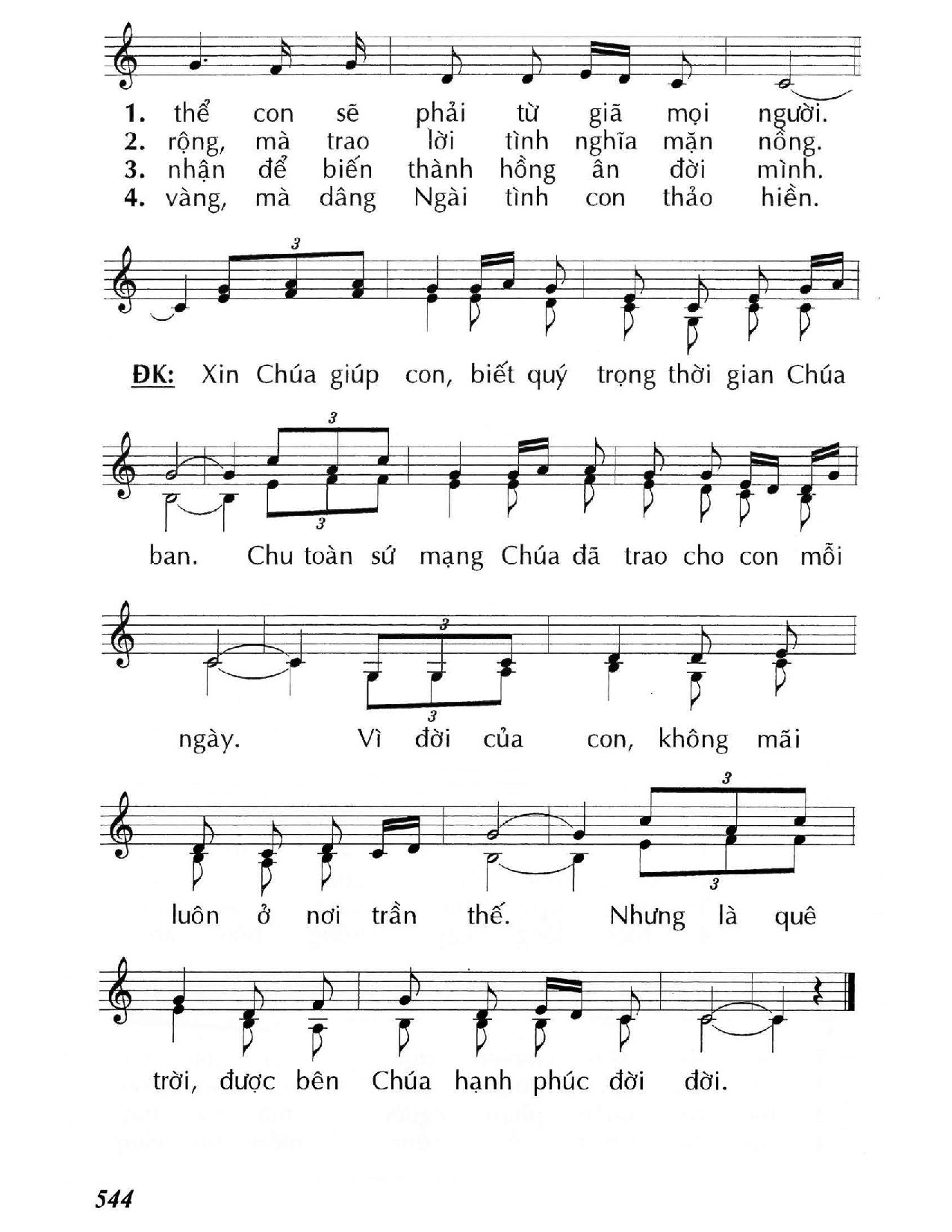 Trang 2 của Sheet nhạc PDF bài hát Mỗi ngày thức dậy - Huy Hoàng