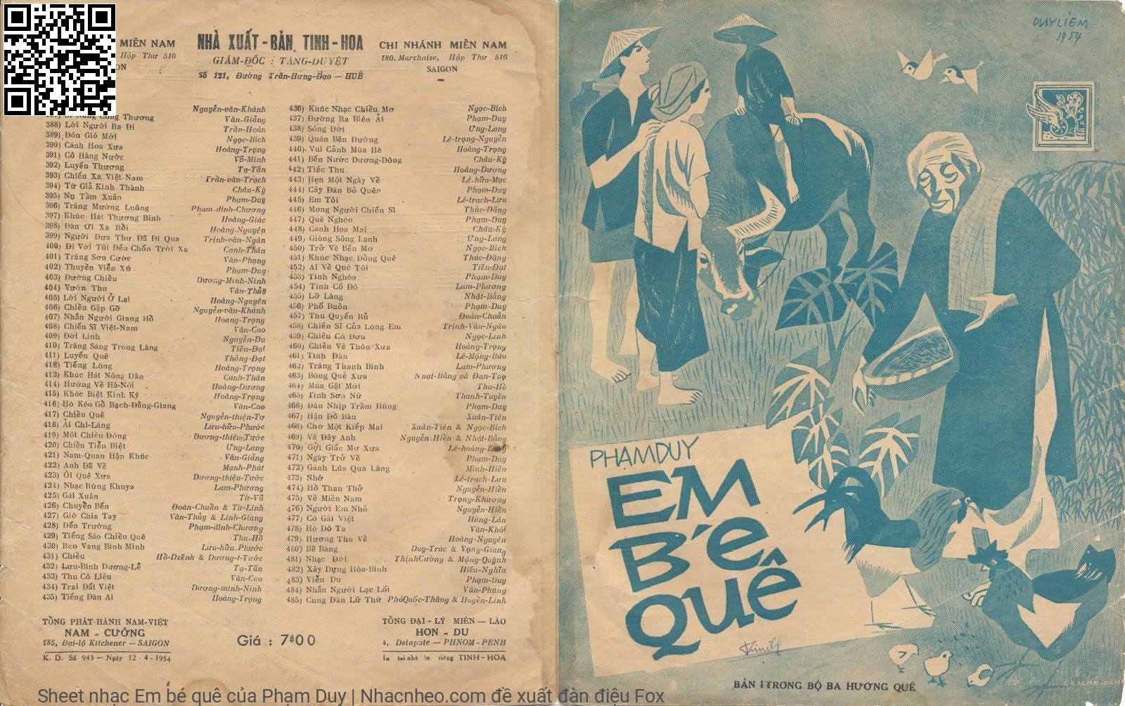 Em bé quê - Phạm Duy