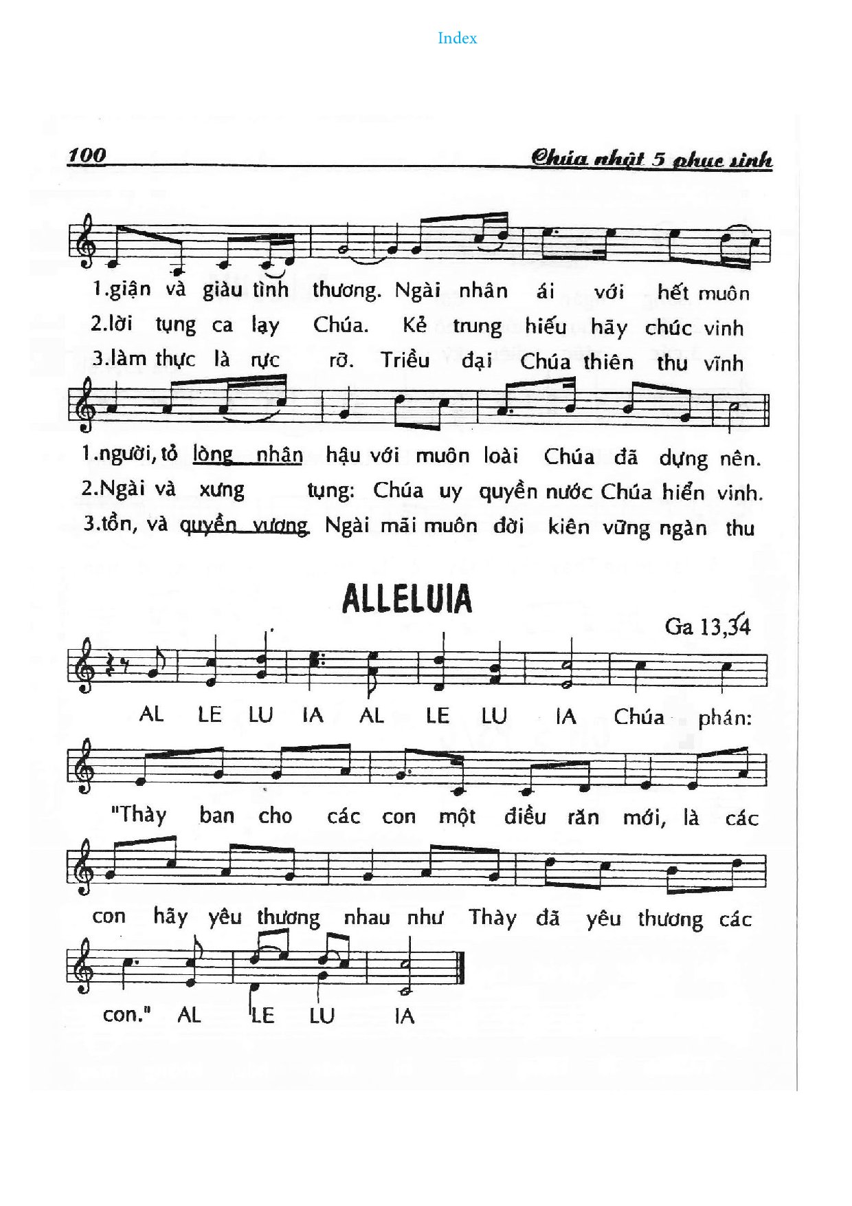 Trang 2 của Sheet nhạc PDF bài hát Chúa Nhật 5C Phục Sinh (Thánh Vịnh 144) - Huy Hoàng
