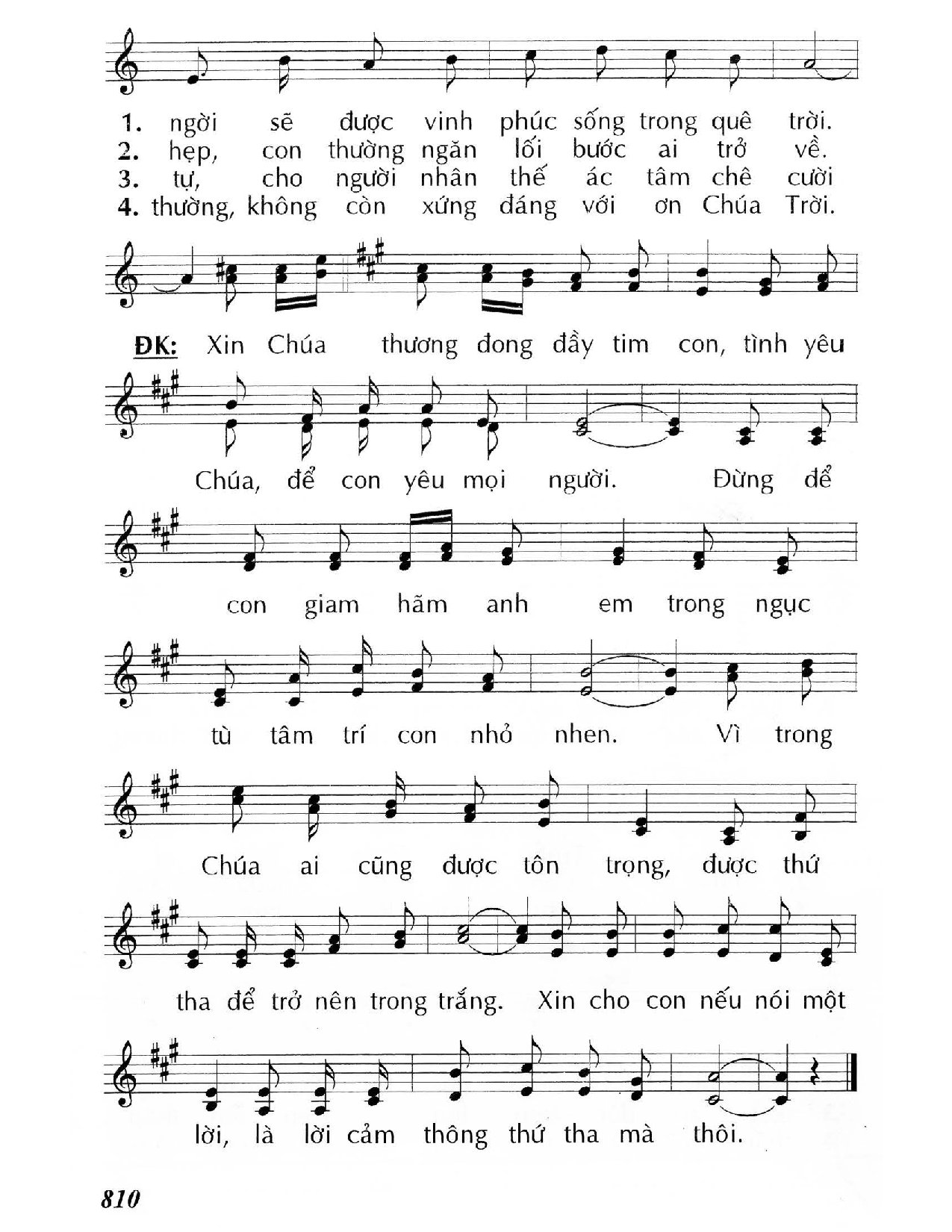 Trang 2 của Sheet nhạc PDF bài hát Mang thân phận người - Huy Hoàng