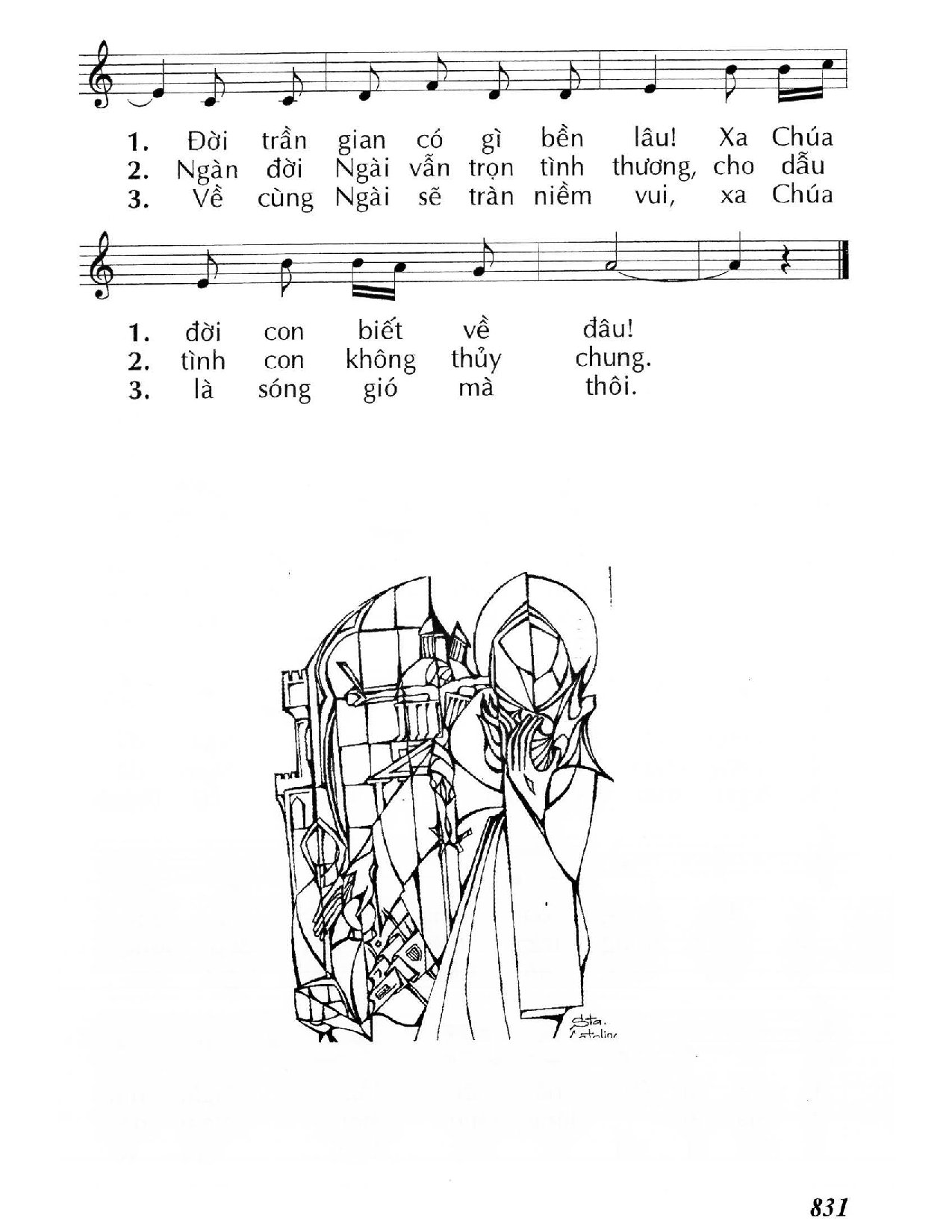 Trang 2 của Sheet nhạc PDF bài hát Về cùng Chúa - Huy Hoàng