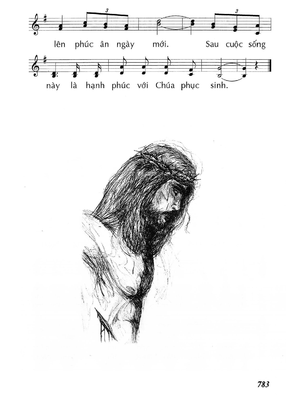 Trang 2 của Sheet nhạc PDF bài hát Con tin Giêsu - Huy Hoàng