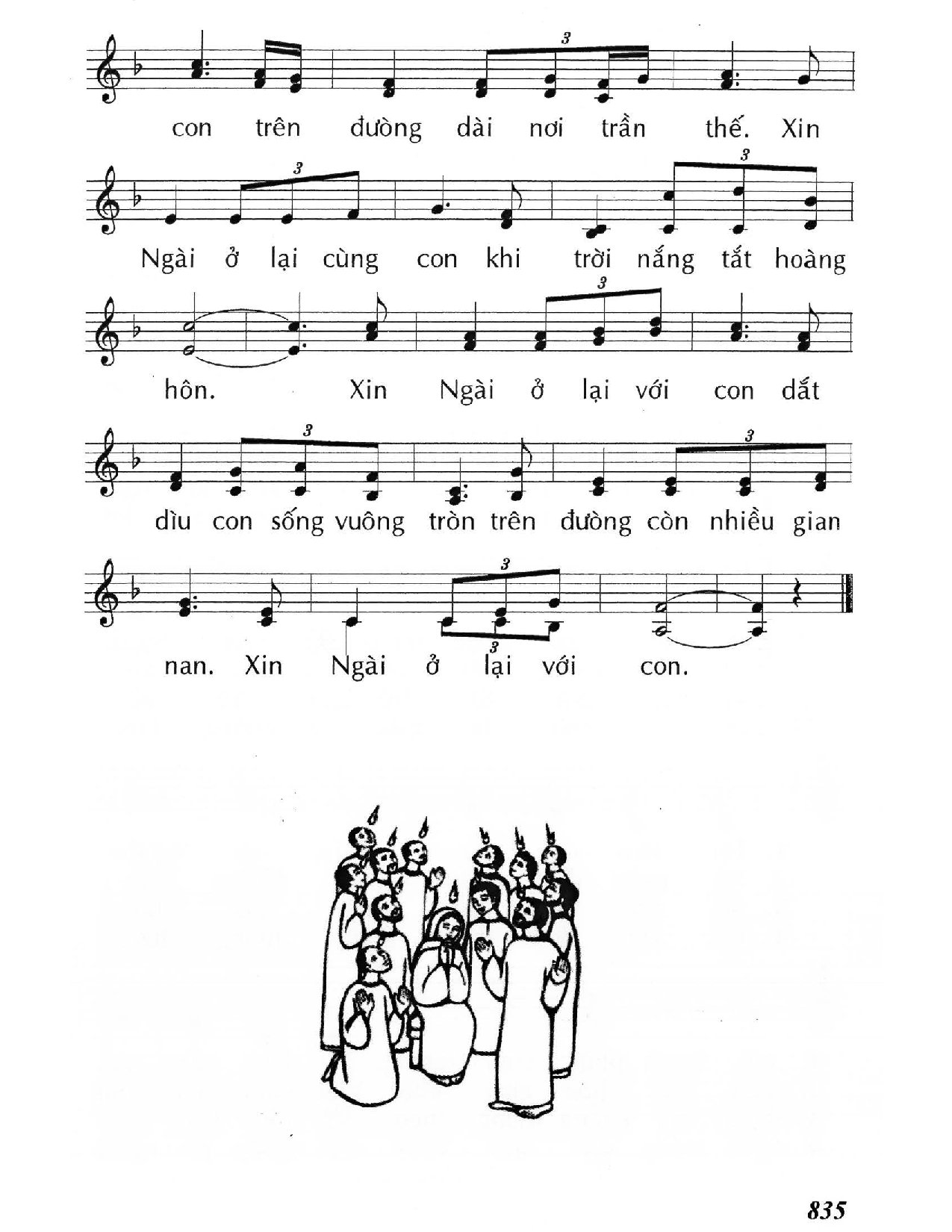 Trang 2 của Sheet nhạc PDF bài hát Xin ở lại với con - Huy Hoàng