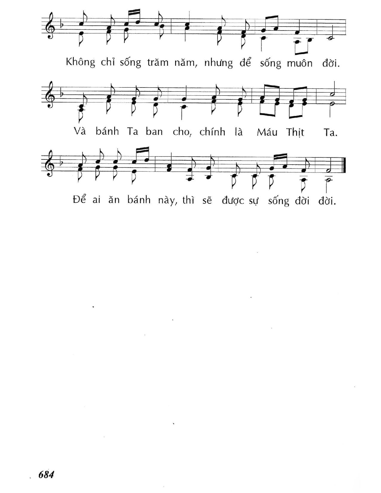 Trang 2 của Sheet nhạc PDF bài hát Mình Máu Chúa /3 - Huy Hoàng