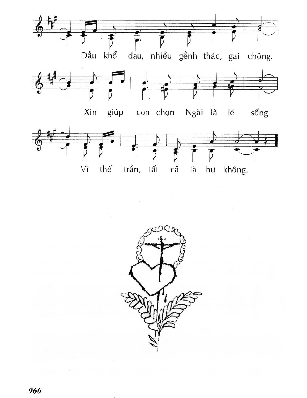 Trang 2 của Sheet nhạc PDF bài hát Xin giúp con theo Chúa - Huy Hoàng