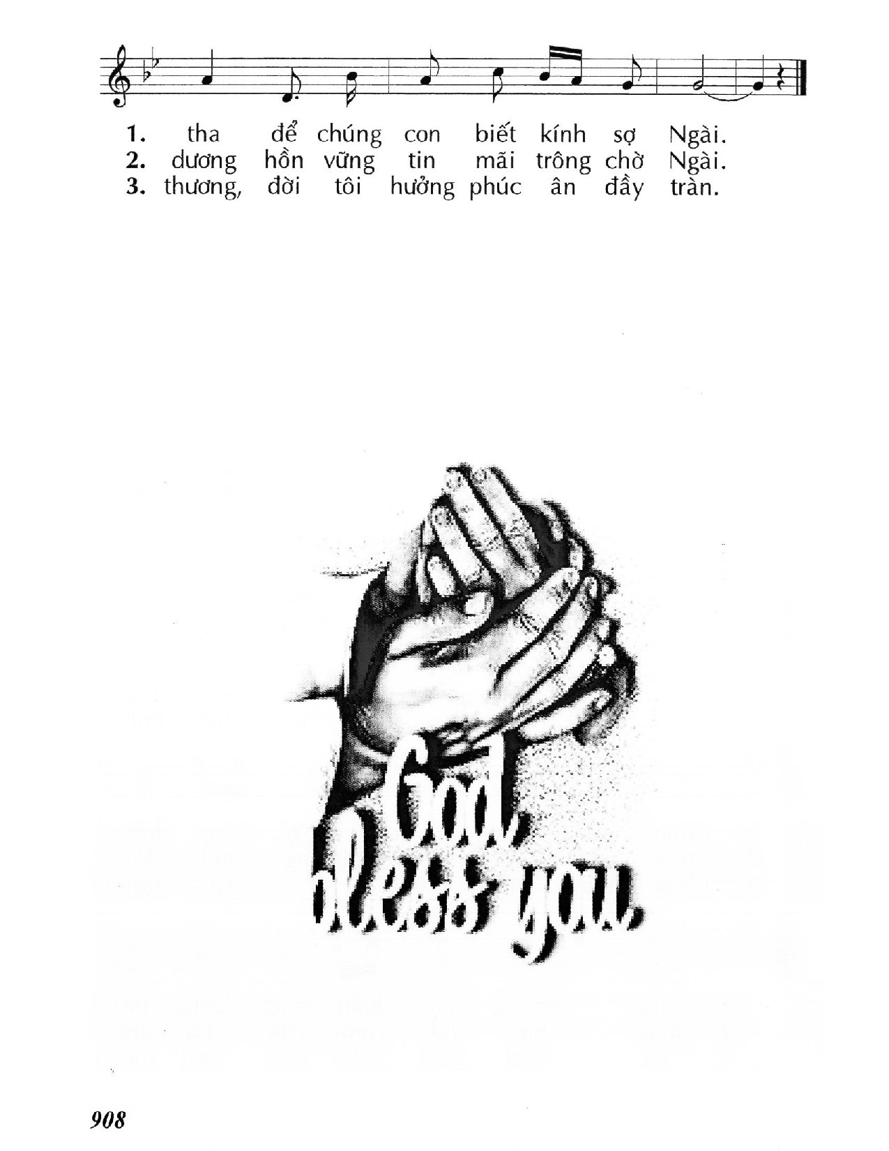 Trang 2 của Sheet nhạc PDF bài hát Con kêu lên Ngài - Huy Hoàng