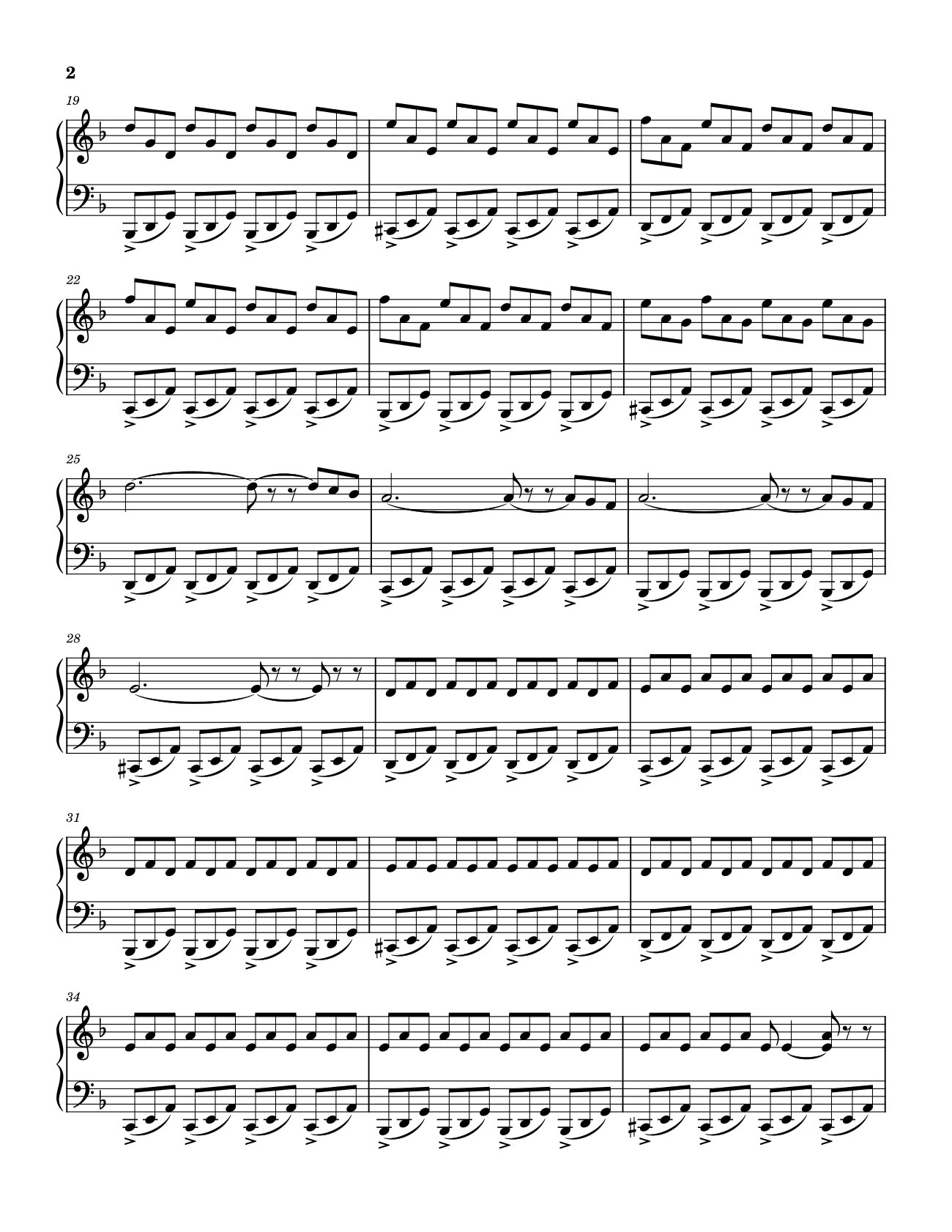Trang 2 của Sheet nhạc PDF bài hát Van Gogh Sheet Piano - Howtopiano1