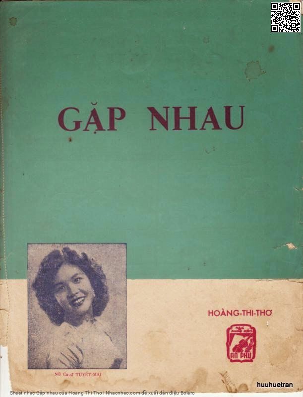 Trang 1 của Sheet nhạc PDF bài hát Gặp nhau - Hoàng Thi Thơ, 1. Gặp  nhau qua mối tình  nghèo. Manh áo thô sơ  và đôi bát cơm  vơi đầy Cùng ngọn đèn vui  mái tranh.