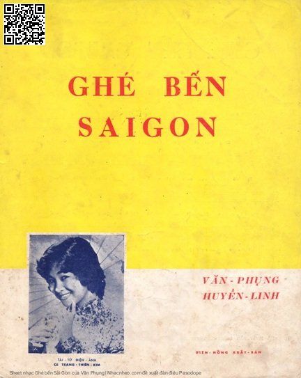 Trang 1 của Sheet nhạc PDF bài hát Ghé bến Sài Gòn - Văn Phụng, 1. Cùng nhau đi  tới Sài Gòn cùng nhau đi tới Sài Gòn. Thủ đô yêu  dấu nước Nam tự  do