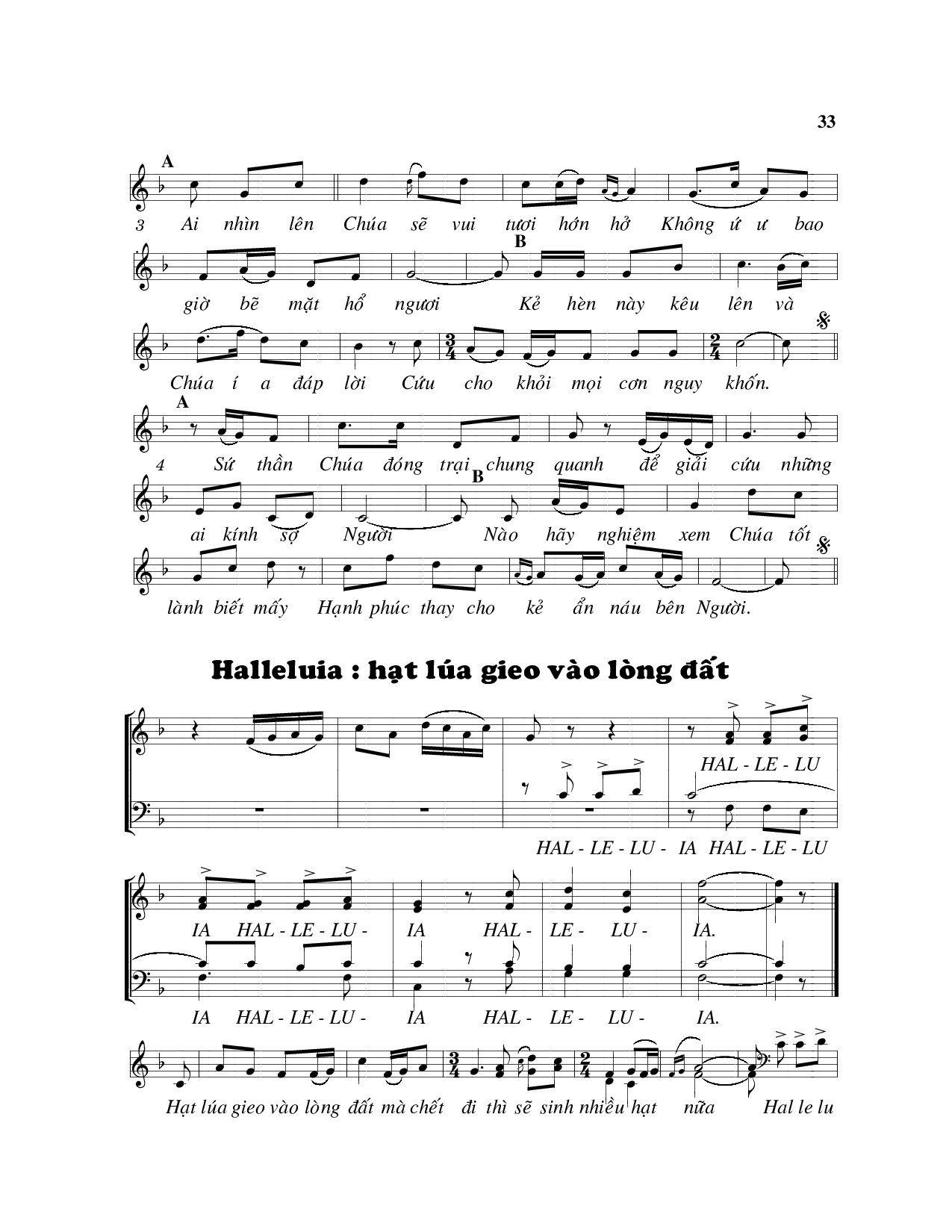 Trang 2 của Sheet nhạc PDF bài hát Chúa đã giải thoát - Viết Chung