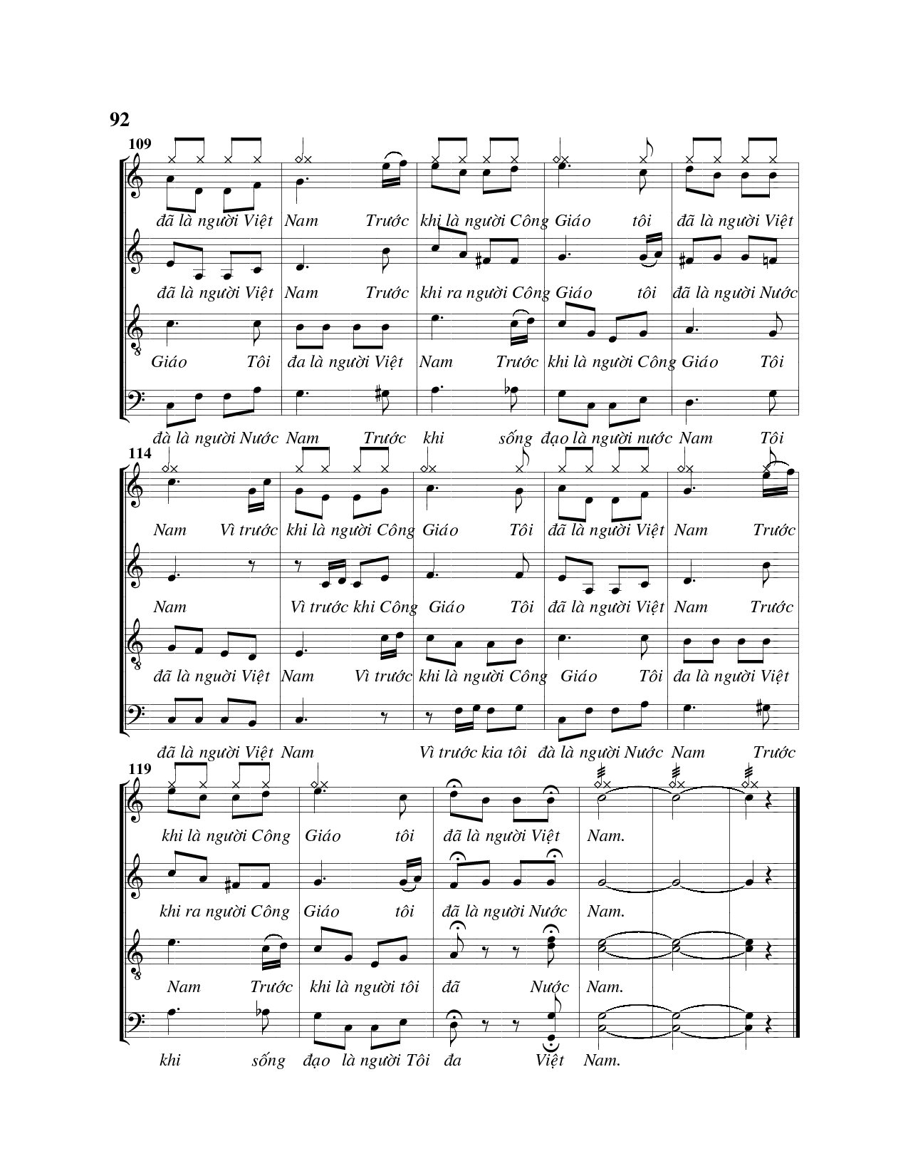 Trang 8 của Sheet nhạc PDF bài hát Người Công giáo Việt Nam - Viết Chung