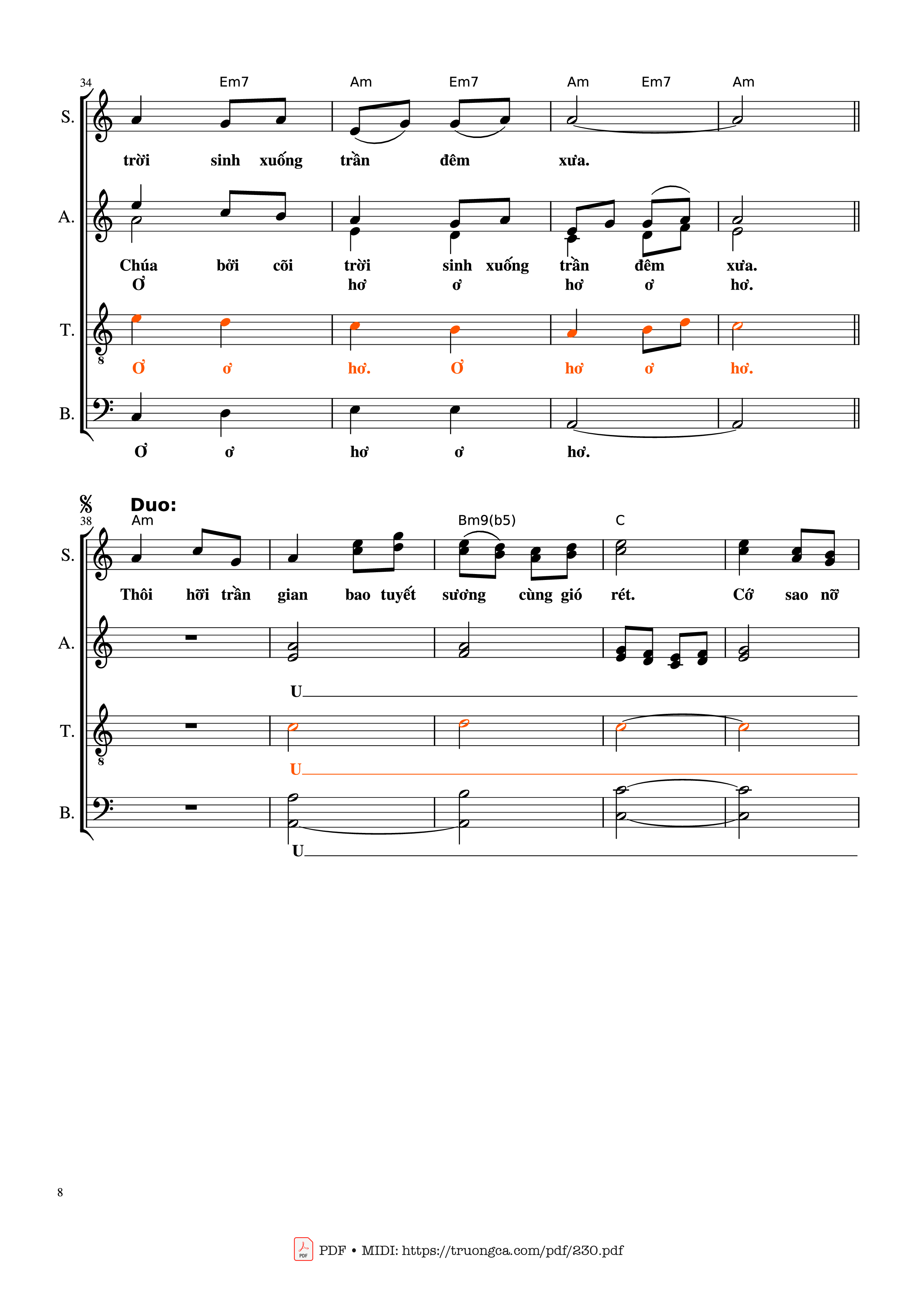 Trang 8 của Sheet nhạc PDF bài hát Bài ca ngàn trùng - Lm. Kim Long