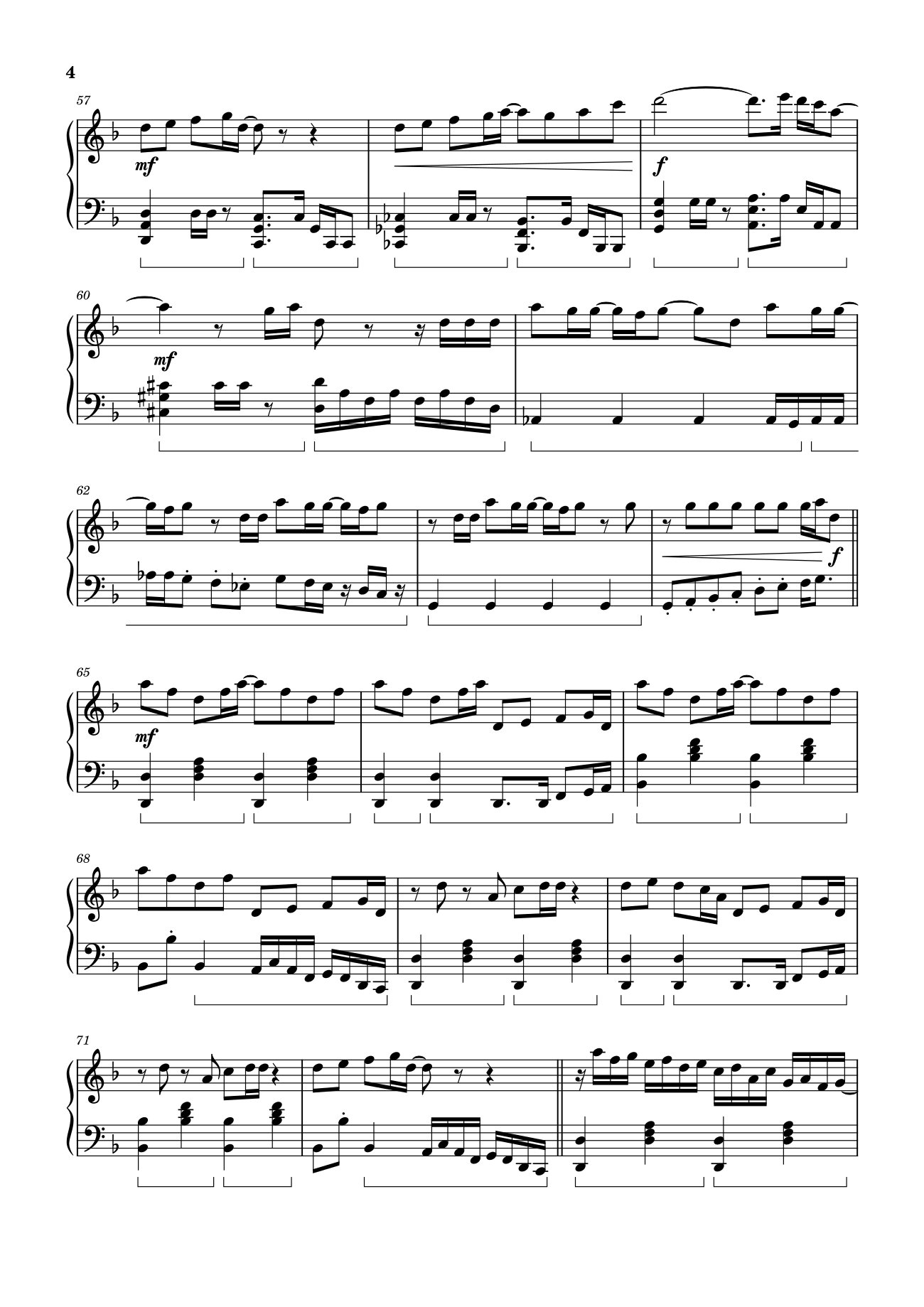 Trang 4 của Sheet nhạc PDF bài hát Standing Next to You Sheet Piano - Jung Kook (BTS)