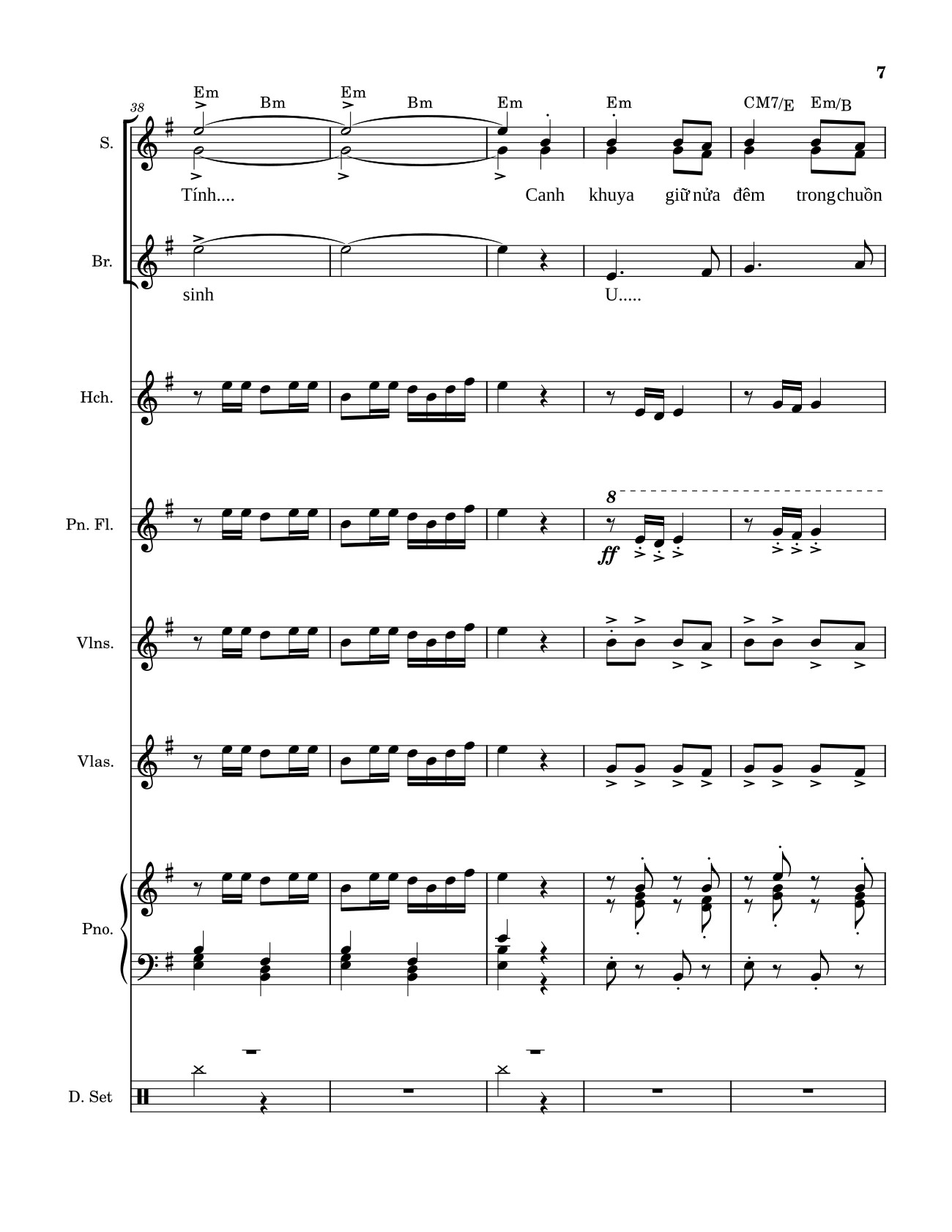 Trang 7 của Sheet nhạc PDF bài hát Chúa Ra đời (Hợp xướng) - Nguyễn Quang Hưng 