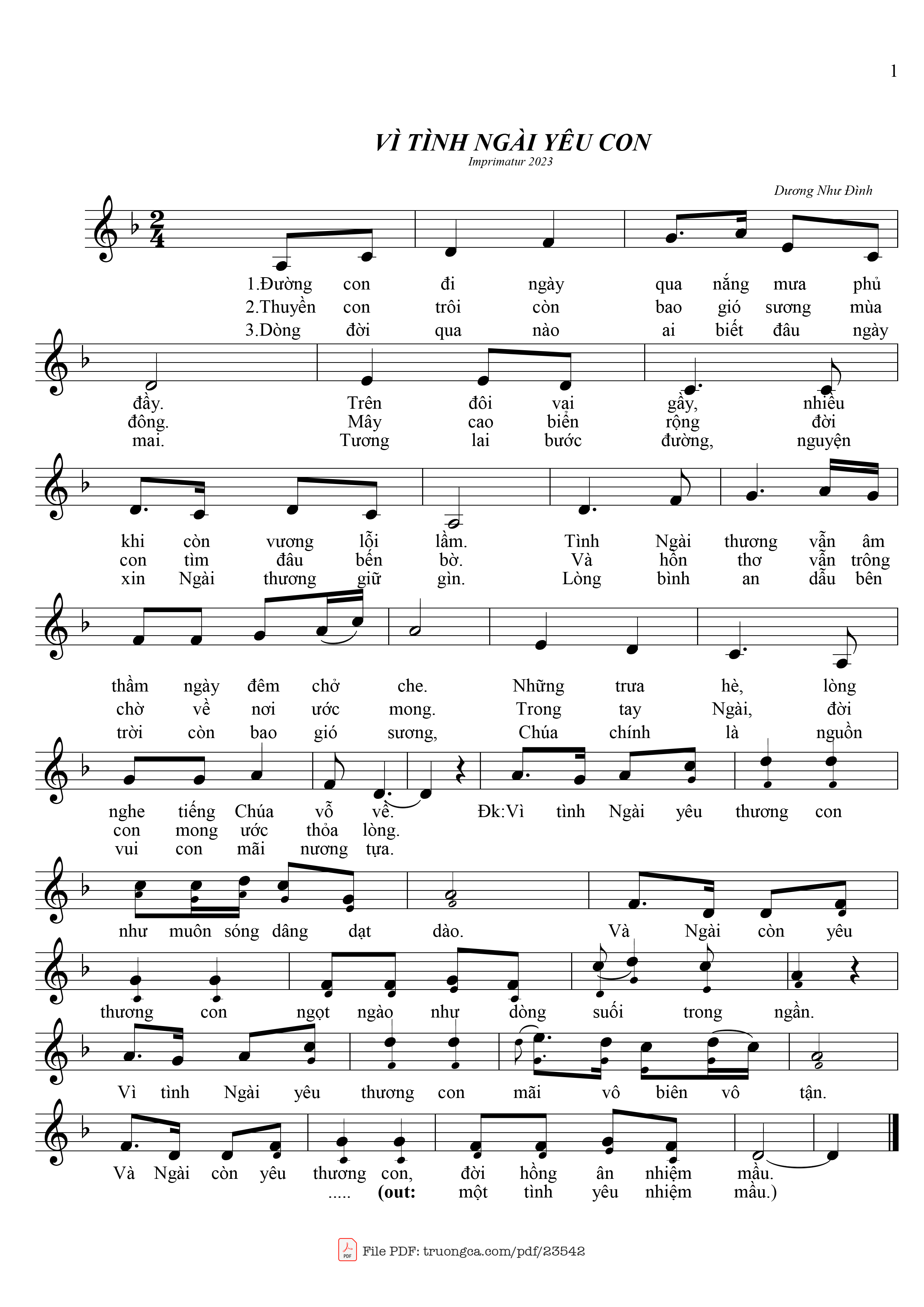 Đường con đi ngày qua nắng mưa, Trang 2