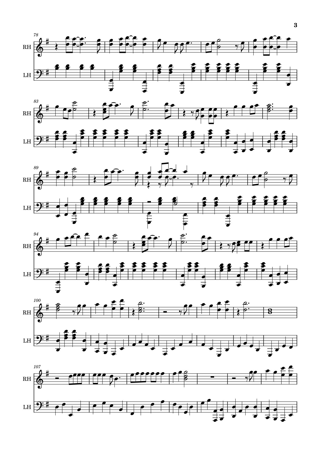 Trang 3 của Sheet nhạc PDF Piano bài hát Number One Girl Sheet Piano - Rosé
