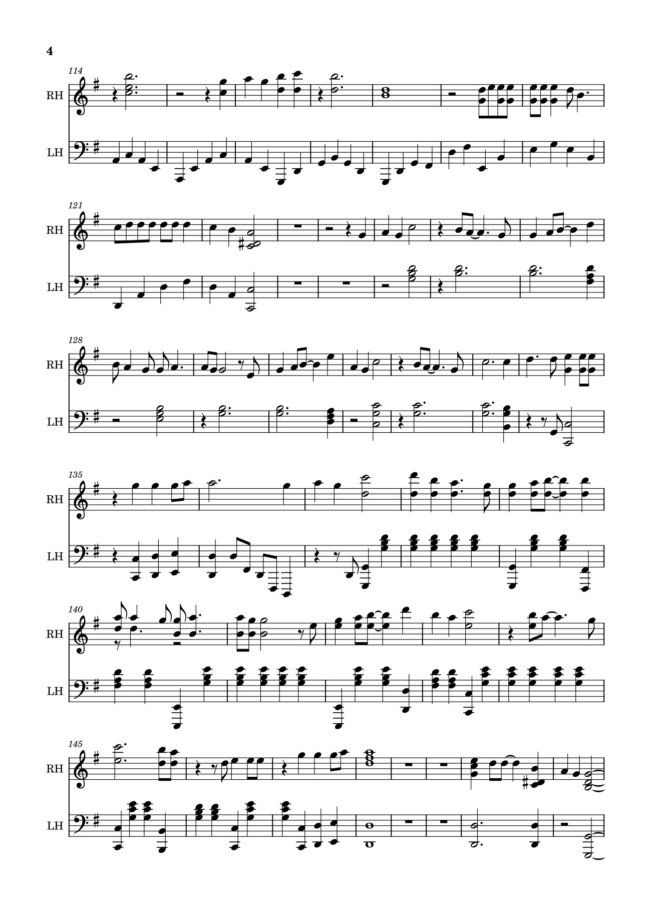 Trang 4 của Sheet nhạc PDF Piano bài hát Number One Girl Sheet Piano - Rosé