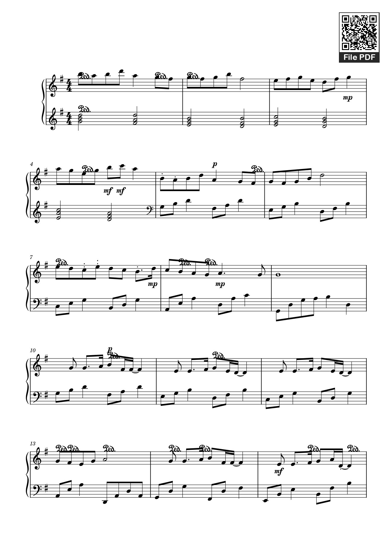 Sheet nhạc PDF bài TẾT NÀY CON SẼ VỀ Sheet Piano