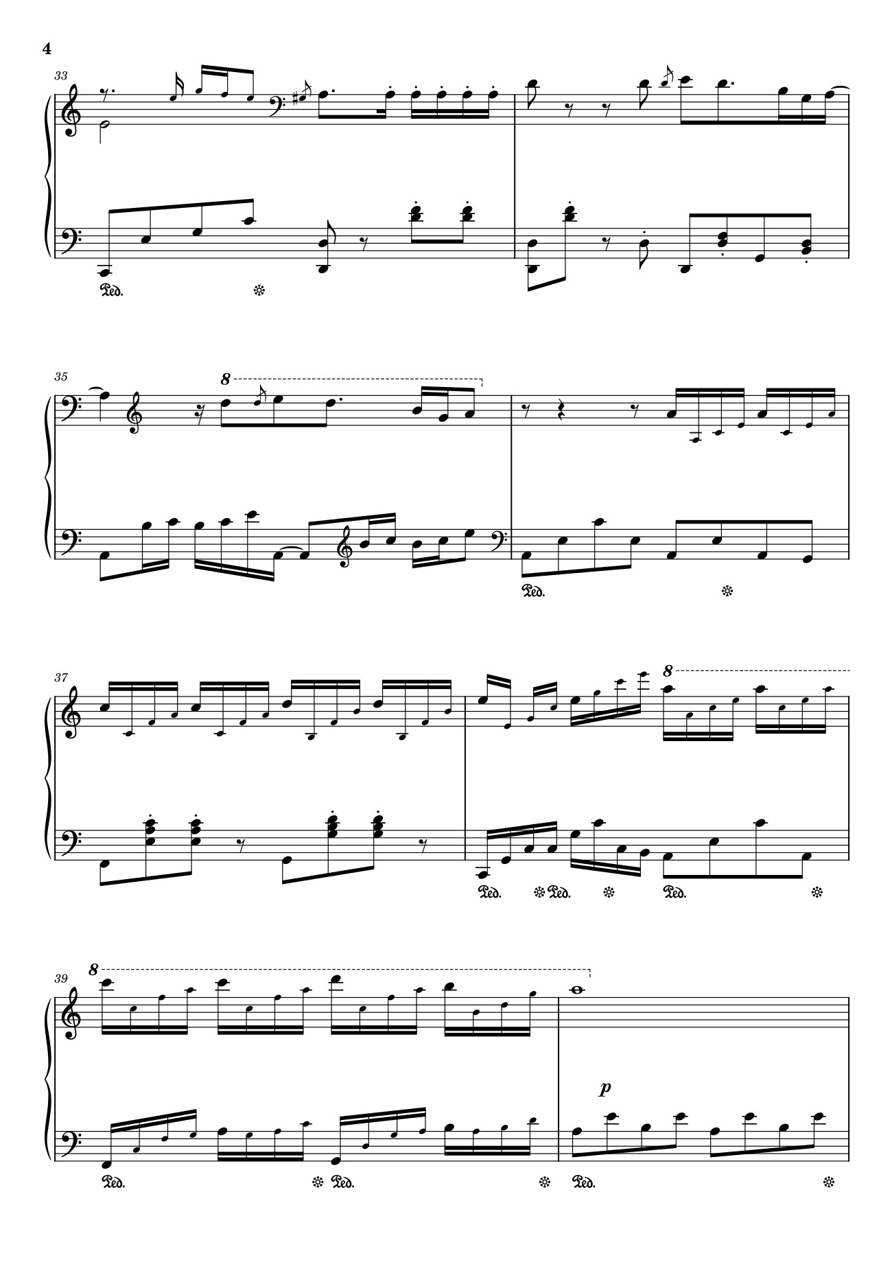 Trang 4 của Sheet nhạc PDF bài hát Bên đời hiu quạnh Sheet Piano - Trịnh Công Sơn