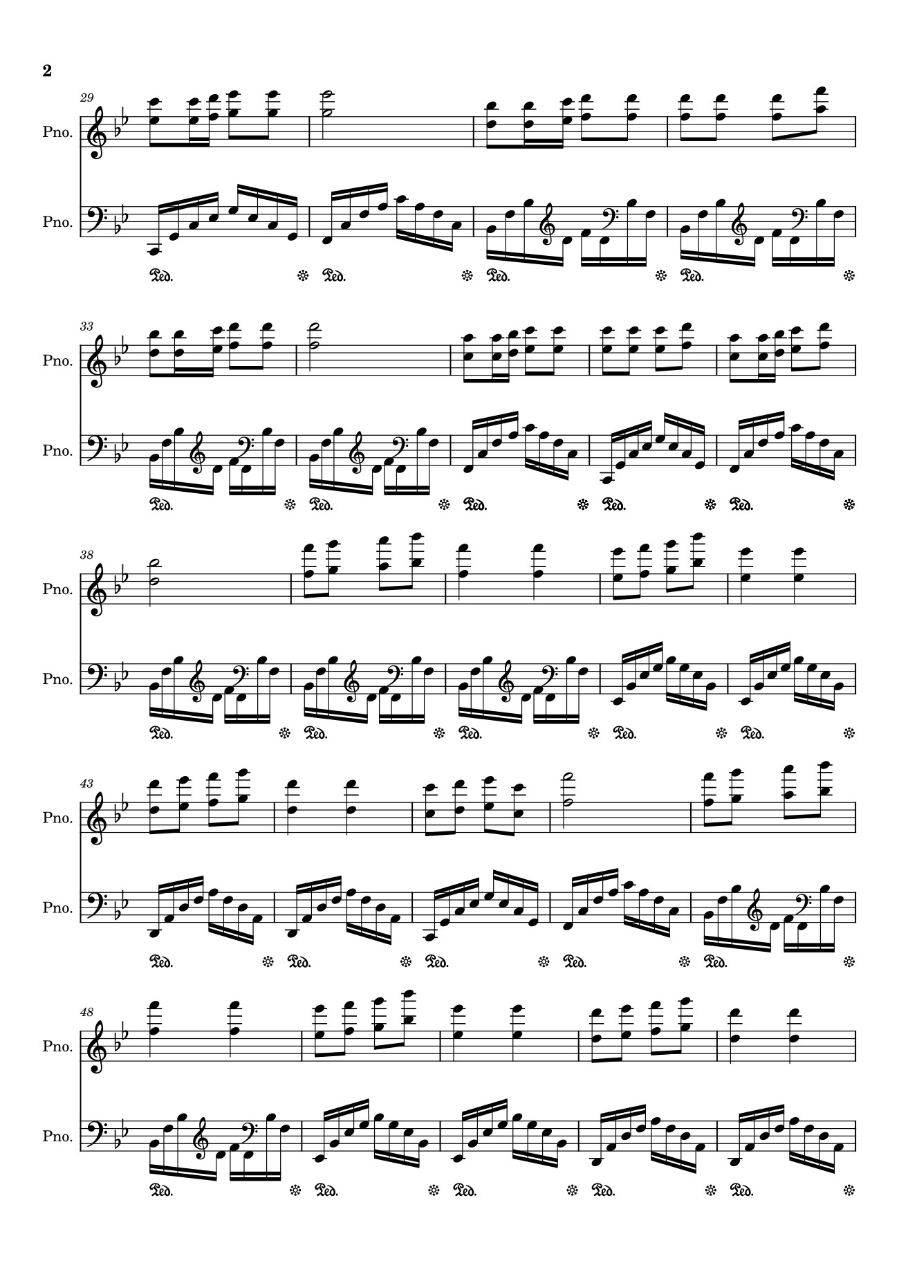 Trang 2 của Sheet nhạc PDF bài hát Xuân đã về Sheet Piano - Minh Kỳ