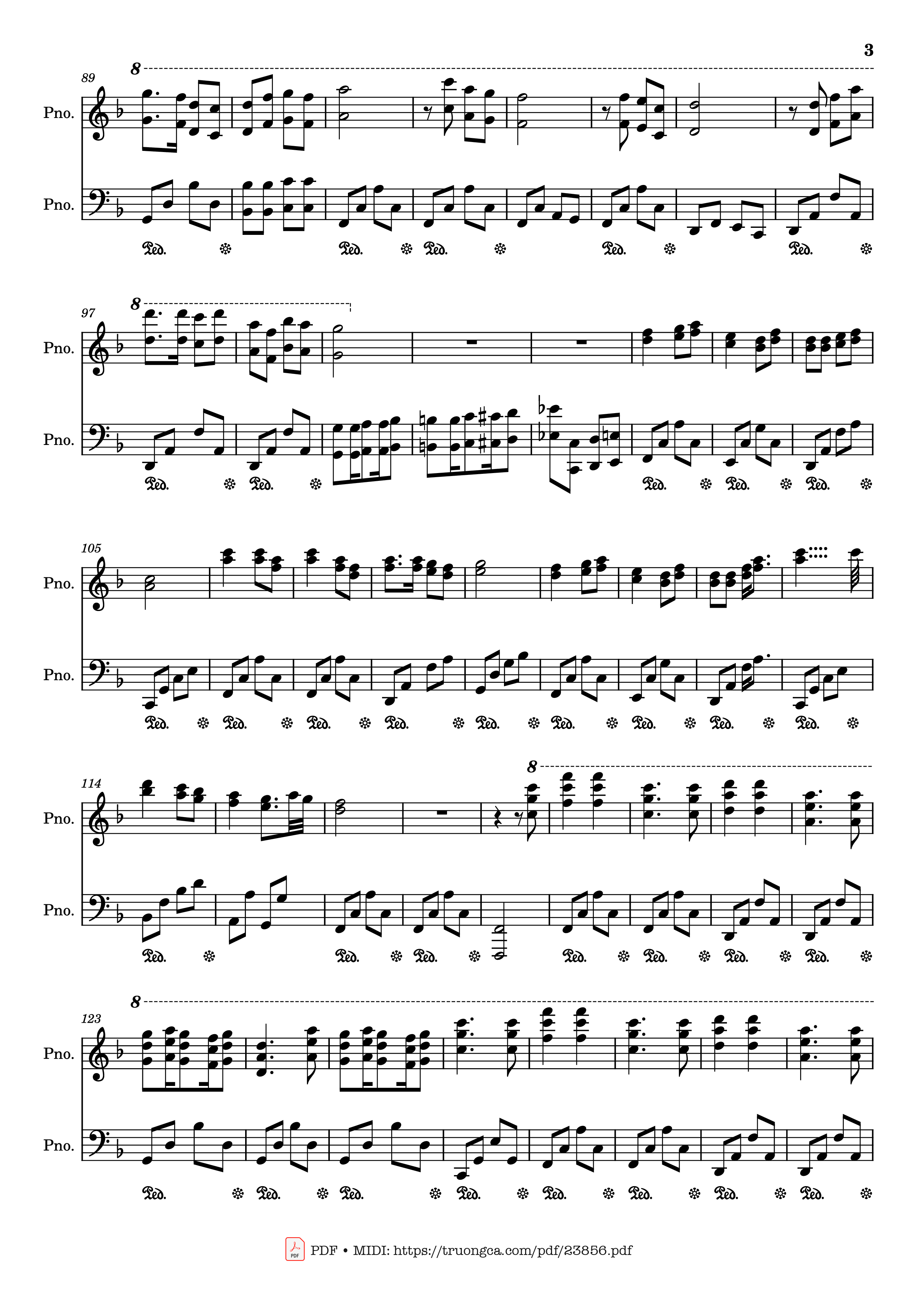 Trang 3 của Sheet nhạc PDF bài hát Đón xuân Sheet Piano - Phạm Đình Chương