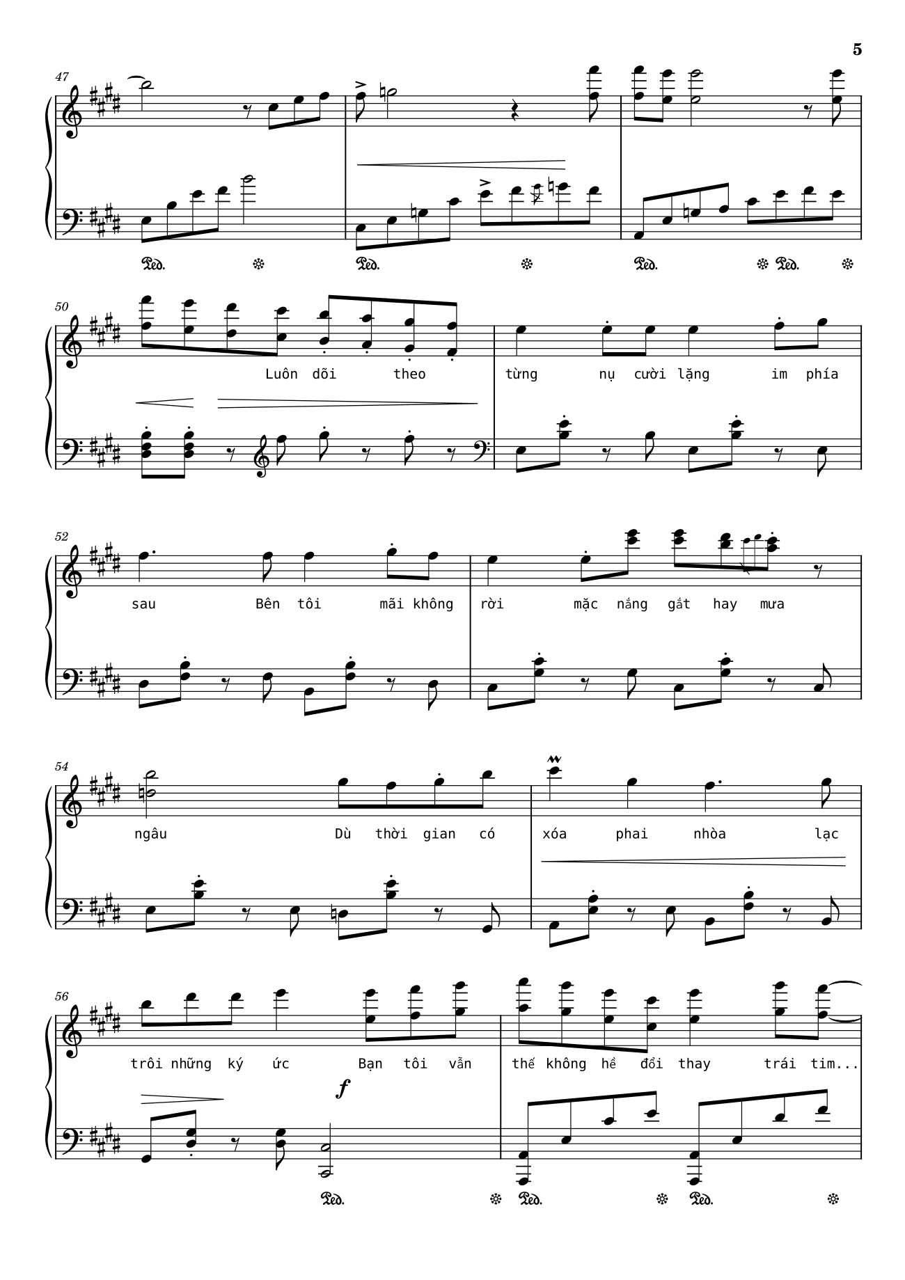 Trang 5 của Sheet nhạc PDF bài hát Như ngày hôm qua Sheet Piano - Ngo_Duong_Hoang_An