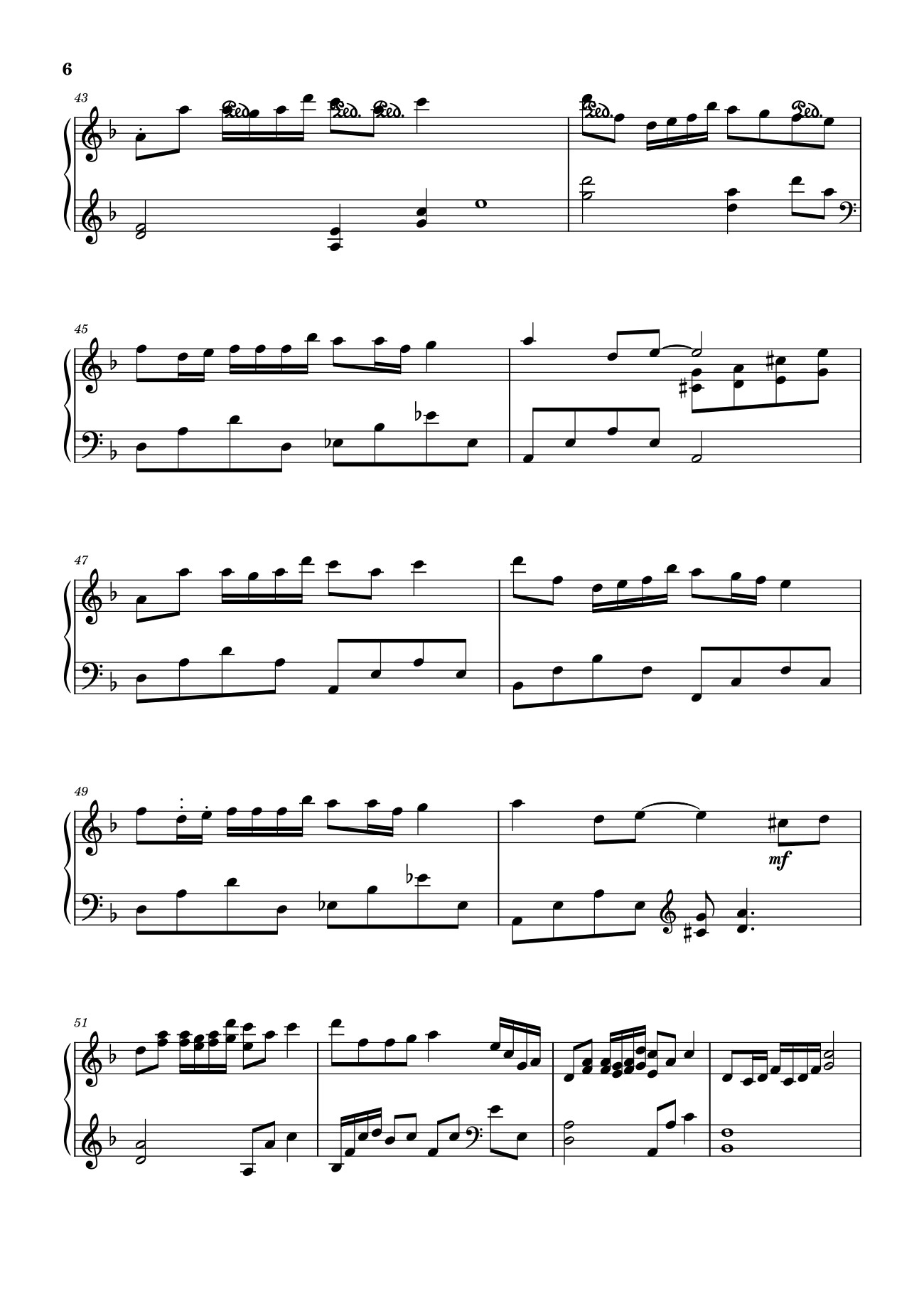 Trang 6 của Sheet nhạc PDF bài hát Chỉ Là Không Cùng Nhau – 错位时空 - 艾辰 Sheet Piano - Quangducpiano