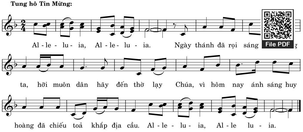 Sheet nhạc PDF bài Thtm. Lễ Ngày Giáng Sinh